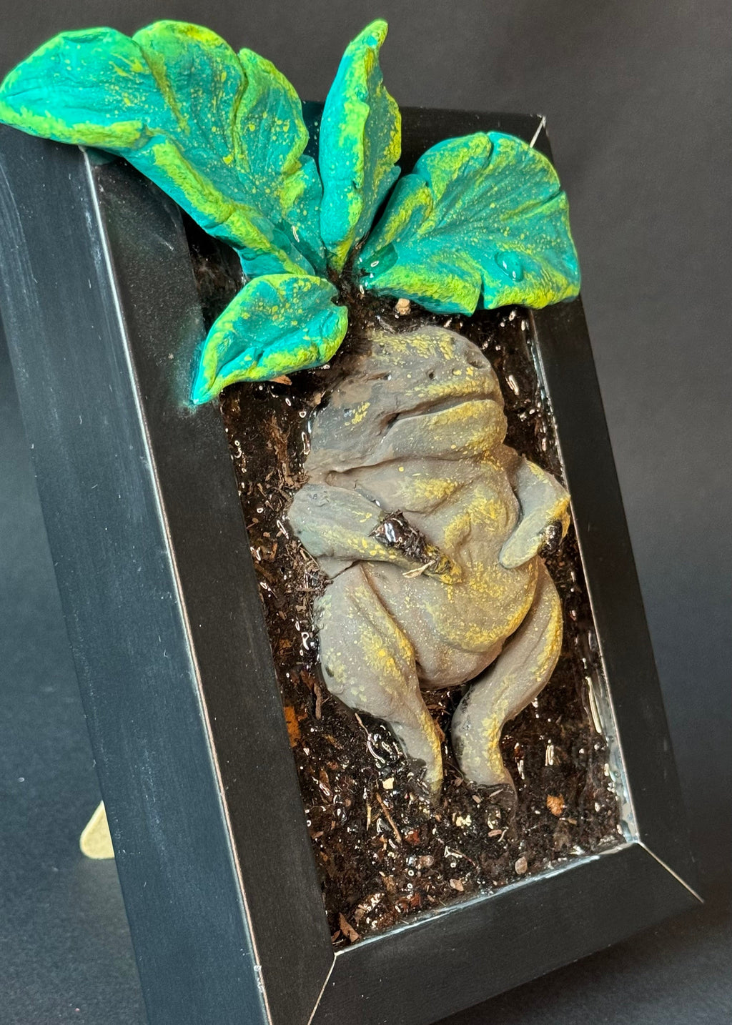 Bilderrahmen Skulptur | Motiv: "Wurzelgeist"