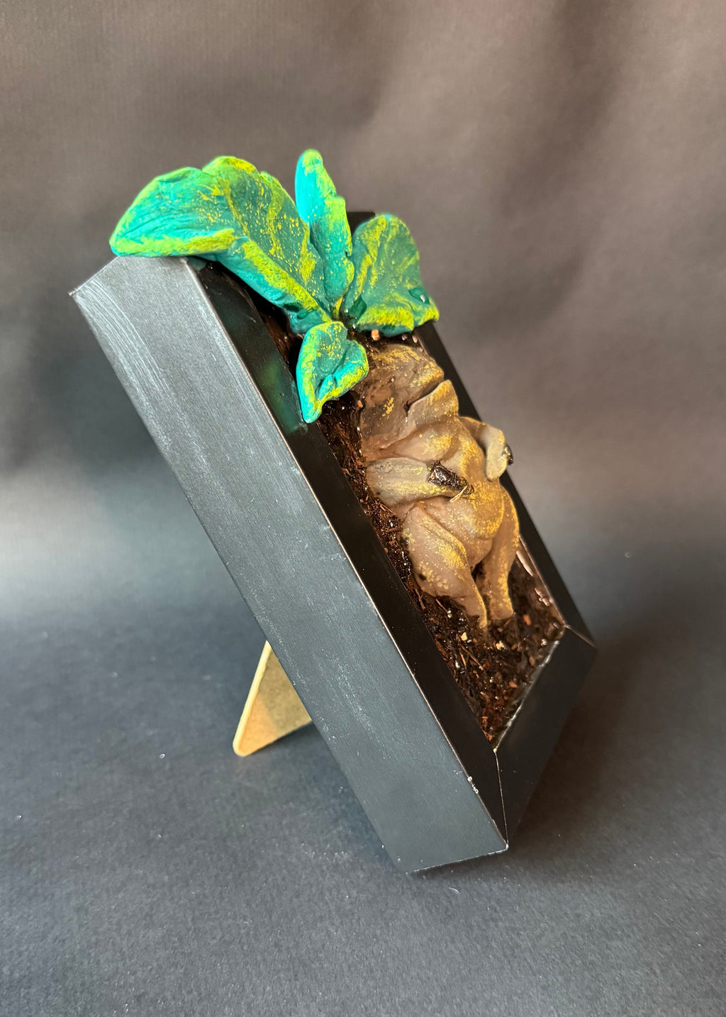 Bilderrahmen Skulptur | Motiv: "Wurzelgeist"